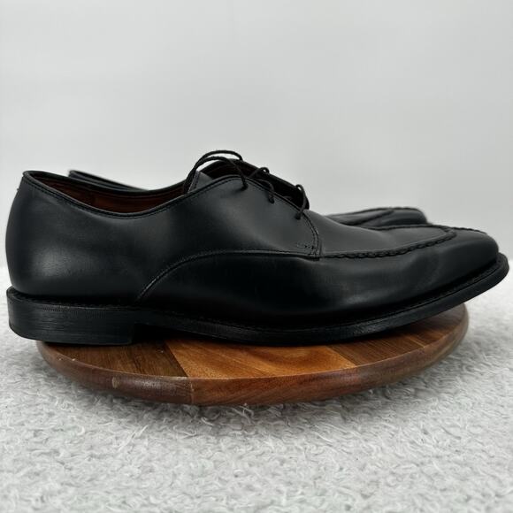 Allen Edmonds Parkway Leather Shoe‎ Mens 10 D Black Leather Lace up Split Toe main image 8